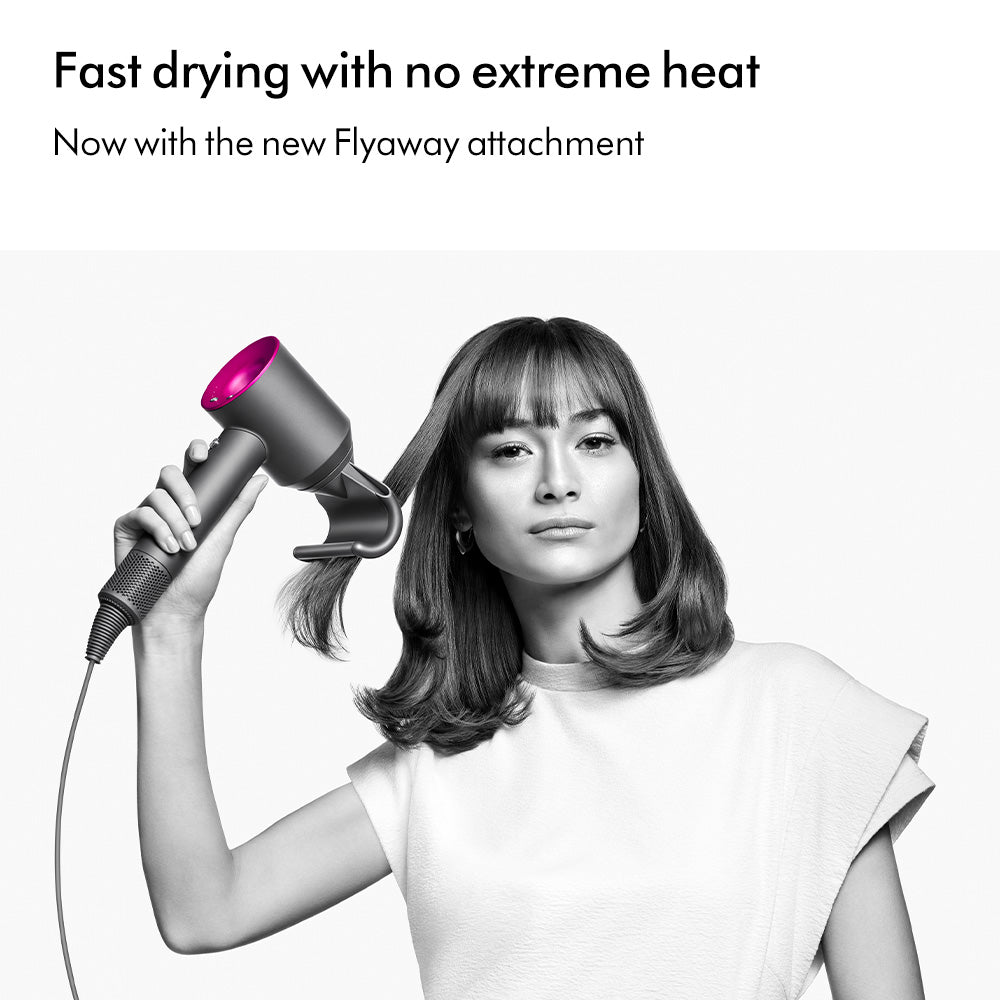 Dyson Supersonic ™ Hair Dryer HD08 (Nickel/Copper) with Flyaway attachment