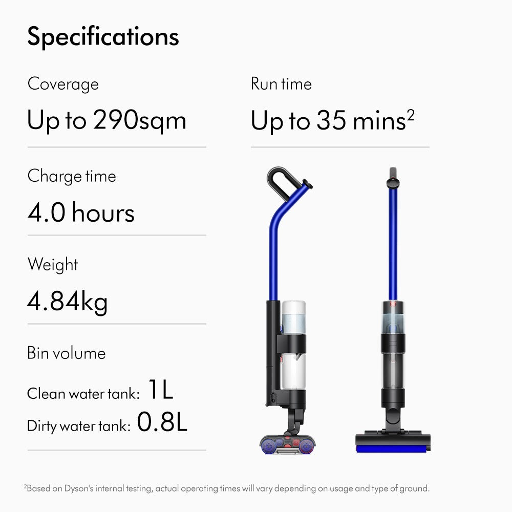 Dyson WashG1 ™ wet floor cleaner (Black/Blue)