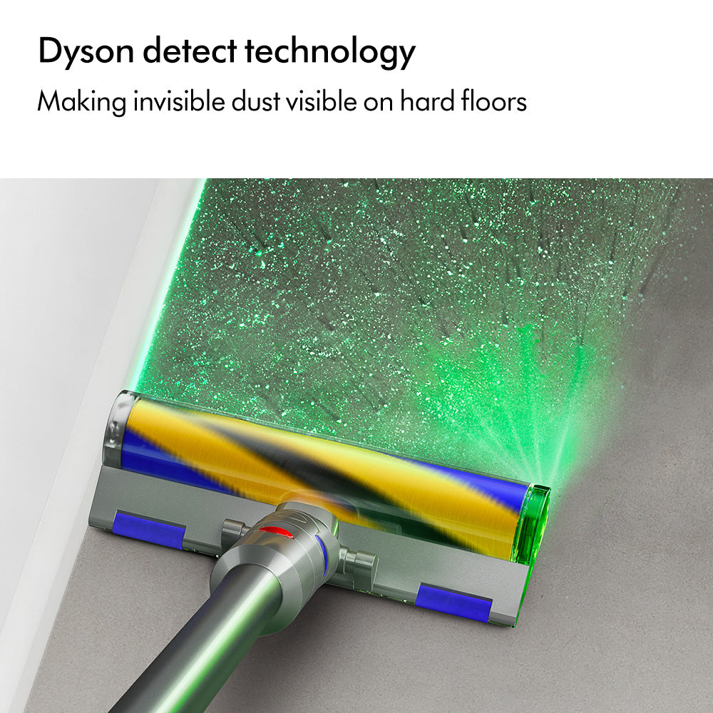 Dyson V12 Detect Slim Absolute Vacuum Cleaner (Sprayed Yellow/Iron/Nickel)